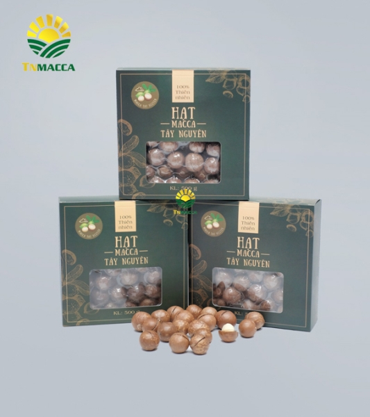 Cracked macadamia nuts wholesale box